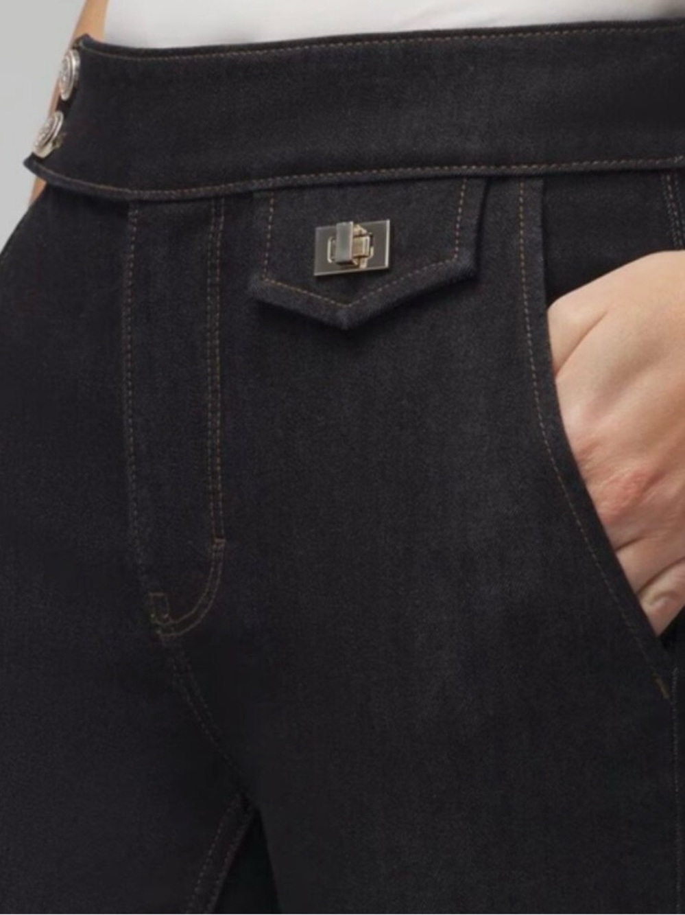 WHBM “High-Rise Boot Sculpt” Jeans
